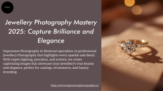 Jewellery Photography 2025: Where Elegance Meets Perfection