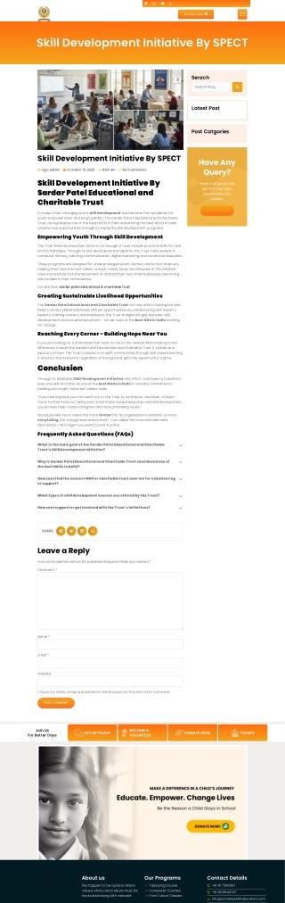 ngo_sardarpateleducation