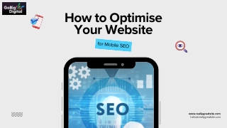 How to Optimise Your Website for Mobile SEO