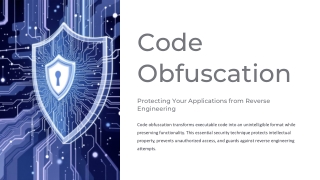 Code Obfuscations