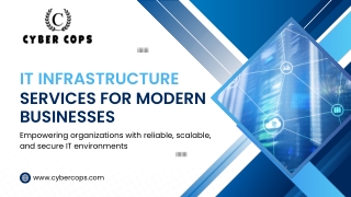 Reliable IT Infrastructure Services for Modern Businesses