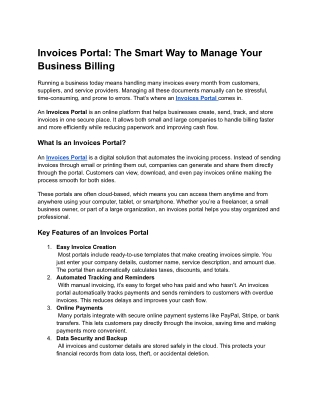 Invoices Portal_ The Smart Way to Manage Your Business Billing (1)