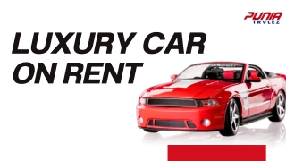 Luxury Cars Rent