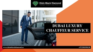 DUBAI LUXURY CHAUFFEUR SERVICE