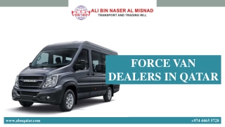 FORCE VAN DEALERS IN QATAR