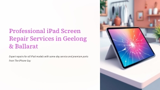 Professional iPad Screen Repair Services in Geelong & Ballarat