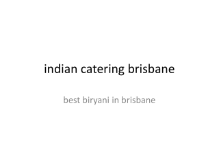 indian catering brisbane