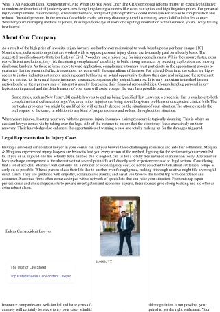 What Is And What Does An Injury Attorney Do?