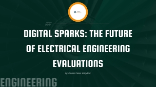 Digital Sparks The Future of Electrical Engineering Evaluations