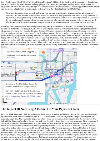 Can I Still Obtain Payment If I Wasnt Wearing A Headgear In My Motorcycle Crash?