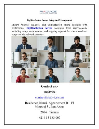 BigBlueButton Server Setup and Management
