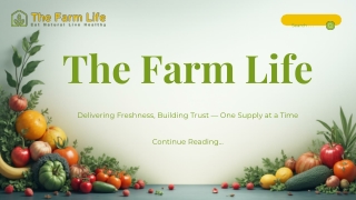 Vegetable Supplier in Gurgaon - The Farm Life