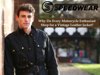 Find Premium Vintage Motorcycle Jackets for Sale at Speedwear Ltd