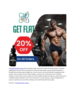 Strength Genesis coupon