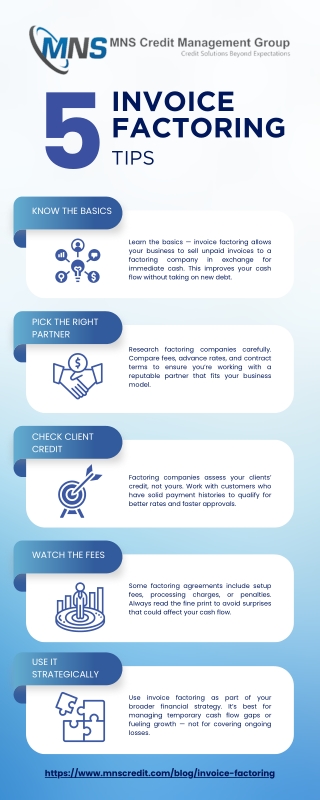 5 Invoice Factoring Tips to Boost Cash Flow for Small Businesses