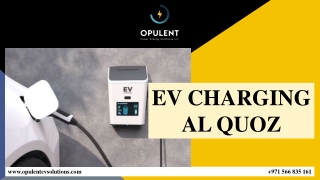EV CHARGING AL QUOZ