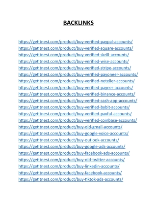 BACKLINKS