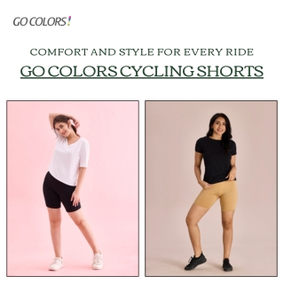 Go Colors Cycling Shorts – Comfort and Style for Every Ride