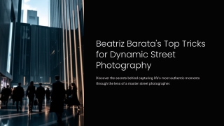 Beatriz Barata’s Top Tricks for Dynamic Street Photography
