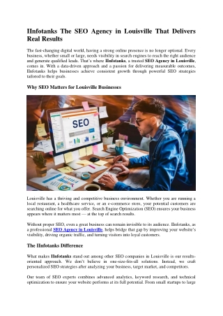 SEO Agency in Louisville