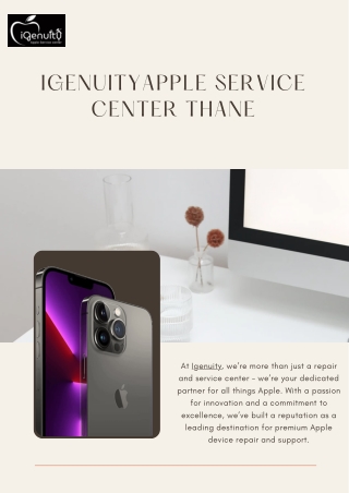 Trusted Apple iPhone Repair Shop Near Me | iGenuity