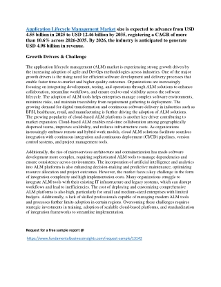 Application Lifecycle Management Market