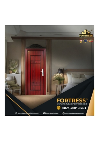 PREMIUM..!! WA 0821 7001 0763 (FORTRESS) Pintu Baja Harga Di Boven Digoel