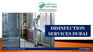 DISINFECTION SERVICES DUBAI