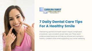 Transform Your Smile with Expert Dental Care Insights