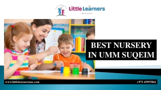 BEST NURSERY IN UMM SUQEIM