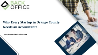 Bookkeeping for Startups Orange County