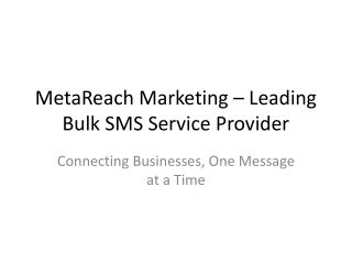 MetaReach Marketing_Bulk SMS Service Provider
