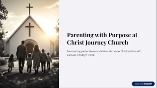 Partnering with Parents: A Family-Centered Faith Journey