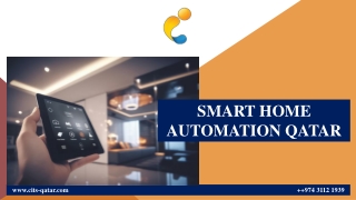 SMART HOME AUTOMATION QATAR