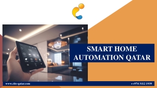 SMART HOME AUTOMATION QATAR
