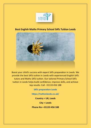 Best Private Maths And English Tutors In Leeds