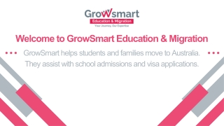 Education Agent in Blacktown Sydney Australia Growsmart