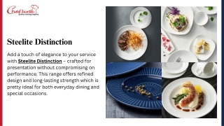 Steelite Distinction Crockery Collection | Premium Catering Tableware for Hotels
