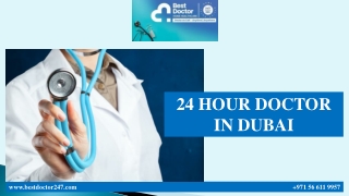 24 HOUR DOCTOR IN DUBAI
