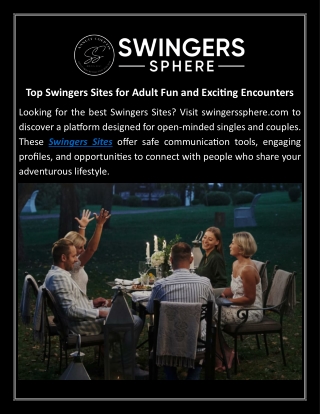 Top Swingers Sites for Adult Fun and Exciting Encounters