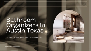 Bathroom Organizers Austin Texas