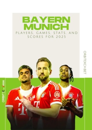 Bayern Munich Players, Games, Stats, and Scores for 2025