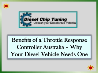 Throttle Response Controller Australia Key Benefits for Diesel Drivers