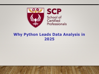 Why Python Leads Data Analysis in 2025