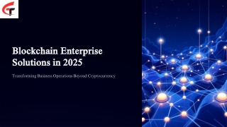 Blockchain Enterprise Solutions in 2025