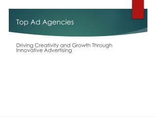 Top Ad Agencies
