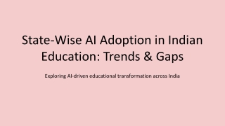 How States in India Are Adopting AI in Education