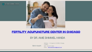 Fertility Acupuncture Center in Chicago