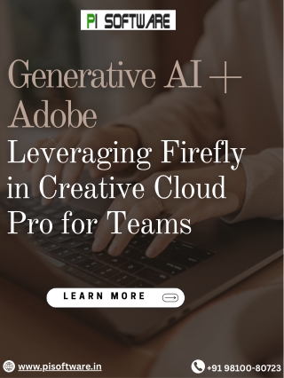 Generative AI   Adobe Leveraging Firefly in Creative Cloud Pro for Teams