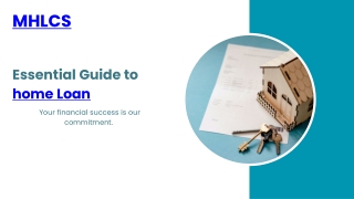 Understanding Home Loan : A Step By Step Guide.